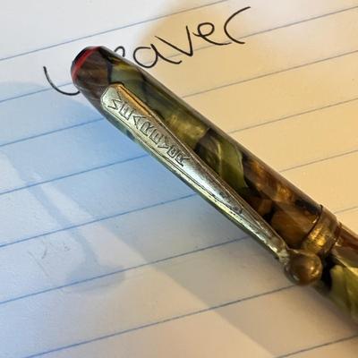 Antique Vintage Pen Pencil Lot - Parker, Weaver, New Banker, Scheaffers