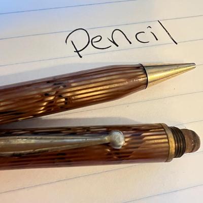 Antique Vintage Pen Pencil Lot - Gold Filled, Silver Plated, Universal