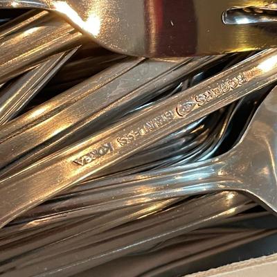 Lot 323 Stainless Steel flatware