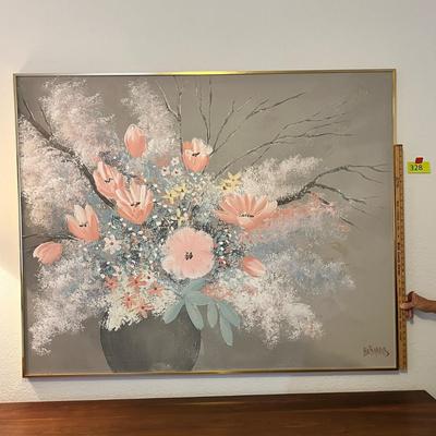 Lot 328 Vintage 80s Still life