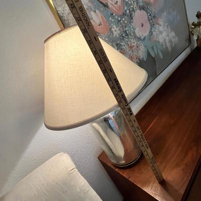 Lot 329 Neat Mercury Glass Lamp