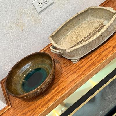 Lot 336 Artisan Serving pieces
