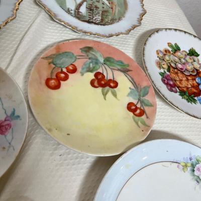 Lot 342 Large lot of Hand Painted Porcelain