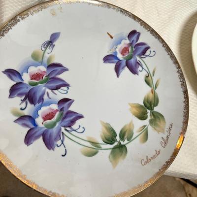 Lot 342 Large lot of Hand Painted Porcelain