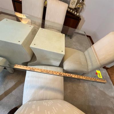 Lot 346 Vintage 80s Dining Table