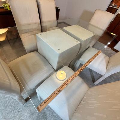 Lot 346 Vintage 80s Dining Table
