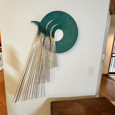 Lot 347 Retro Brutalist Wall Art