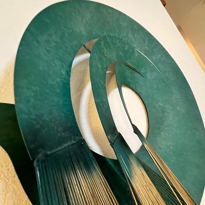 Lot 347 Retro Brutalist Wall Art