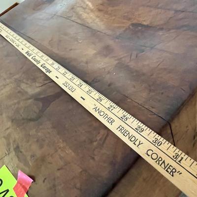 Lot 348 Antique Butcher Block