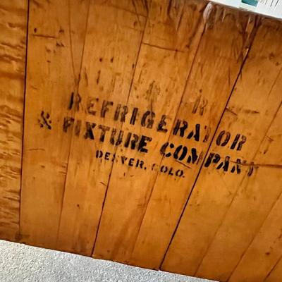 Lot 348 Antique Butcher Block