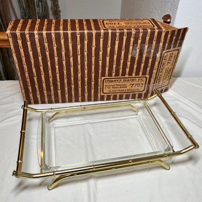 Lot 360 Duchin Bamboo Baking dish