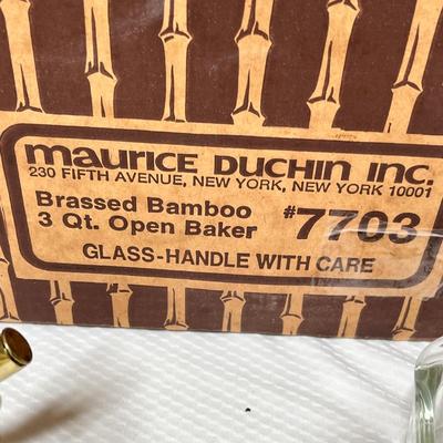 Lot 360 Duchin Bamboo Baking dish