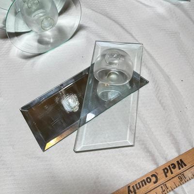 Lot 362 Candle holders lot