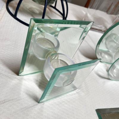 Lot 362 Candle holders lot