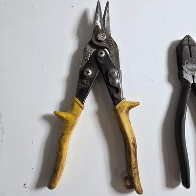 Lot of 6 Mixed Pliers