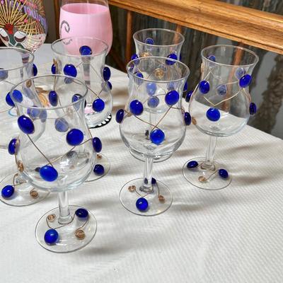 Lot 375 Fun Wine Stems