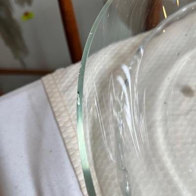 Lot 379 Large glass bowls & other