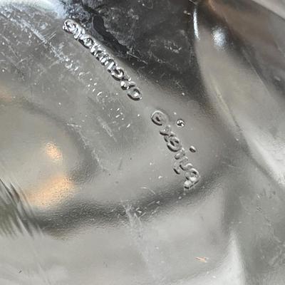 Lot 379 Large glass bowls & other