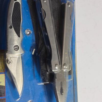Duratest 15-in-1 Multi-Tool & Locking Knife Set + Bonus Pocket Knife
