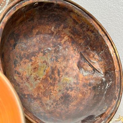 Lot 382 Large Copper items