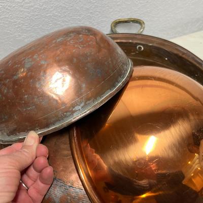 Lot 382 Large Copper items