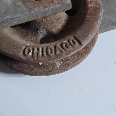 Vintage Meat Hook & Pulley Lot – Butcher or Farm Tools
