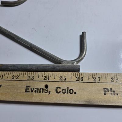 Vintage Meat Hook & Pulley Lot – Butcher or Farm Tools