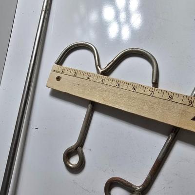 Vintage Meat Hook & Pulley Lot – Butcher or Farm Tools