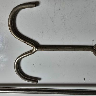 Vintage Meat Hook & Pulley Lot – Butcher or Farm Tools
