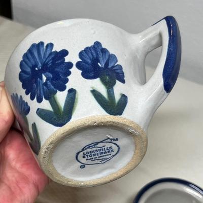 Lot 394 Louisville Stoneware Serving lot