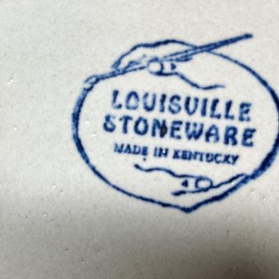 Lot 395 Louisville Stoneware Serving