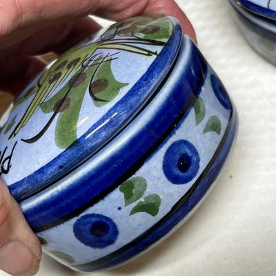 Lot 401 Mexico Pottery boxes
