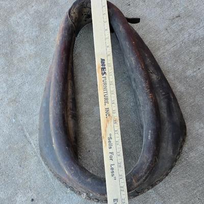 Vintage Horse Collar – Leather Draft Harness