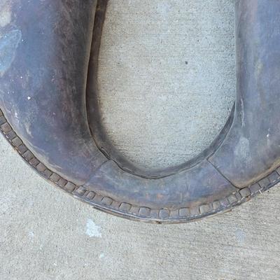 Vintage Horse Collar – Leather Draft Harness