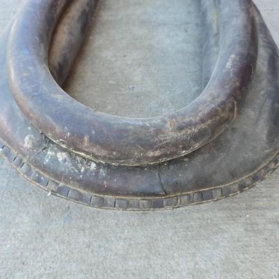 Vintage Horse Collar – Leather Draft Harness
