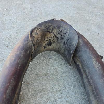 Vintage Horse Collar – Leather Draft Harness