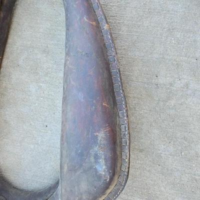 Vintage Horse Collar – Leather Draft Harness