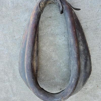 Vintage Horse Collar – Leather Draft Harness