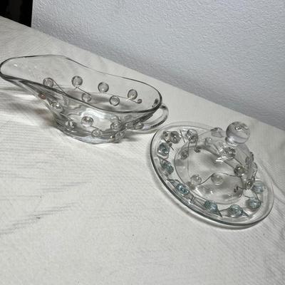Lot 418 Artware serving items