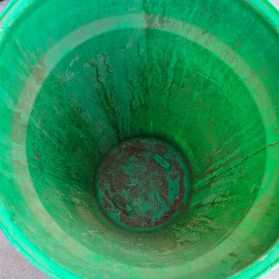 Heavy-Duty Plastic Barrel with Tarps Lot