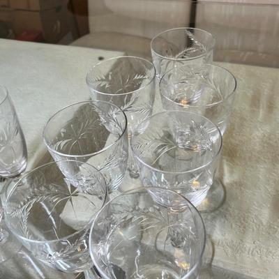 Lot 427 Fostoria Floral Cutting