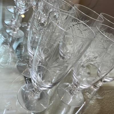Lot 427 Fostoria Floral Cutting