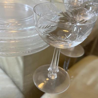 Lot 427 Fostoria Floral Cutting