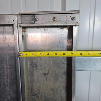 Set of 2 Heavy-Duty stainless-steel shelves / Panels