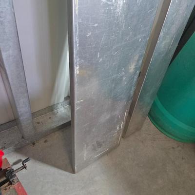 Set of 2 Heavy-Duty stainless-steel shelves / Panels