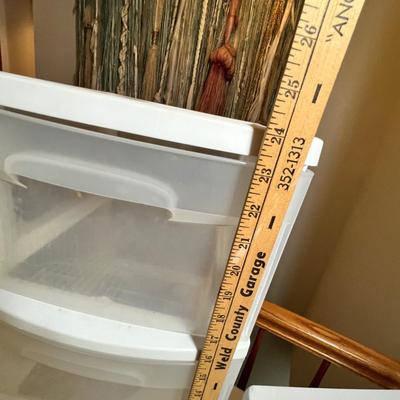 Lot 447 Plastic storage