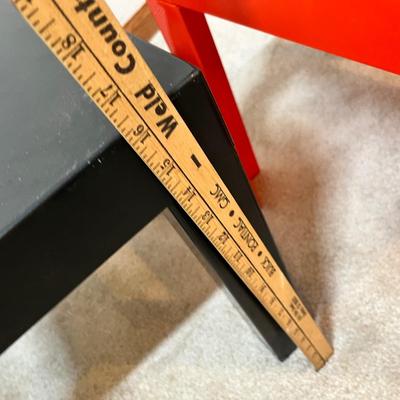 Lot 448 Vintage plastic nesting tables