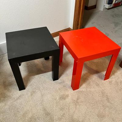 Lot 448 Vintage plastic nesting tables