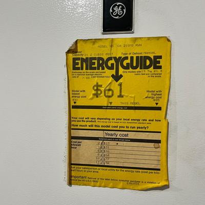 Lot 471 GE Chest Freezer