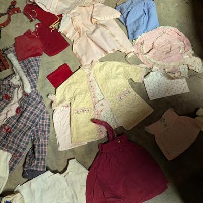 Vintage Children's & Baby Doll Clothes Choice A (B)